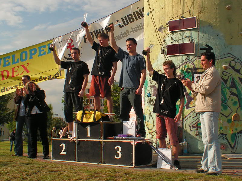 PP 2008, Lubin - podium panów.