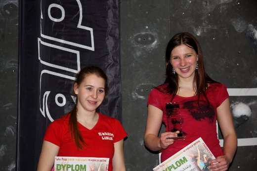 Puchar Polski — Lublin 2011 — podium młodzieżowców kobiet.