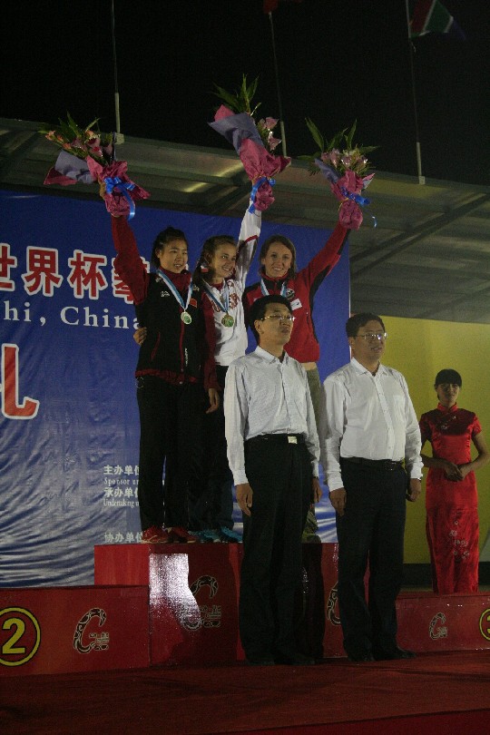 Puchar Świata 2011 w Changzhi — Edyta Ropek trzecia.