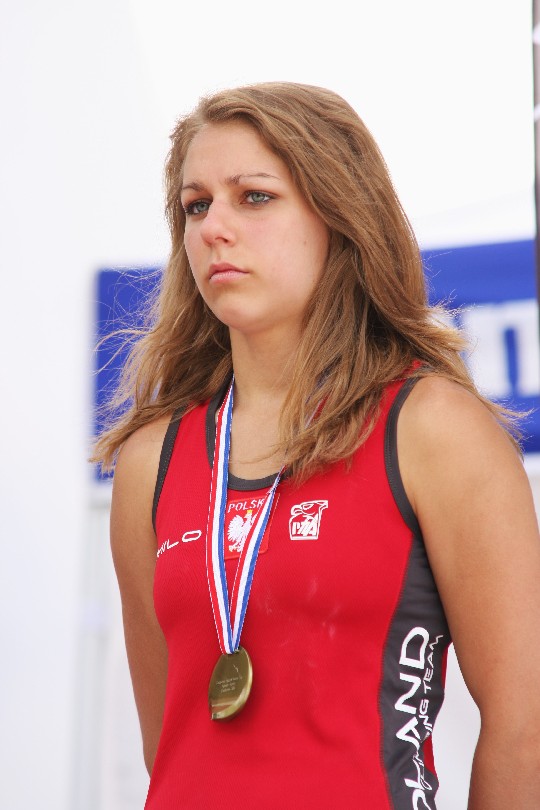 Puchar Europy Juniorów w Chamonix - Aleksandra Rudzińska.