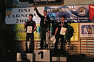 MPJ 2008, Tarnów - najlepsi juniorzy w prowadzeniu: Kamil Ferenc, Mateusz Baran i Jędrzej Kowal.