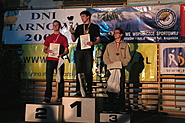 MPJ 2008, Tarnów - najlepsi młodzieżowcy na czas: Bartosz Kowal, Jakub Ginszt i Maciej Kalita.