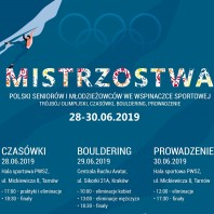 Mistrzostwa Polski 2019 seniorów i młodzieżowców (T, C, B, P)