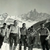 Aiguille Verte (4 122m), Francja 1965