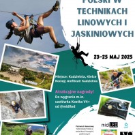 Harmonogram Mistrzostw Polski w technikach linowych i jaskiniowych PZA