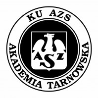 KU AZS AKADEMIA TARNOWSKA - stempel - czarny