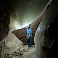 Dolne piętro w Lodowym Gigancie, fot. Paulina Piechowiak (Prokletije 2025)