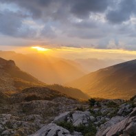 Kolejny piękny zachód słońca, fot. Adam Łada (Prokletije 2025)
