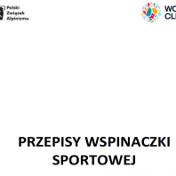 Przepisy Wspinaczki Sportowej i Regulamin Zawodów 2026