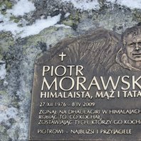 Odsłonięcie tablicy Piotra Morawskiego