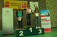 PPJ 2008, Warszawa - najlepsze kobiety młodzieżowcy na czas: Paulina Guz, Katarzyna Mirosław i Monika Młodecka.