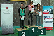 PPJ 2008, Warszawa - najlepsze kobiety młodzieżowcy w prowadzeniu: Paulina Guz, Katarzyna Mirosław i Monika Młodecka.