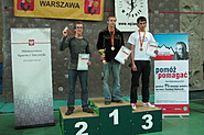 PPJ 2008, Warszawa - najlepsi młodzieżowcy w prowadzeniu: Piotr Czarnecki, Maciej Kalita i Jakub Polak.