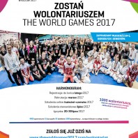 Zostań Wolontariuszem THE WORLD GAMES 2017