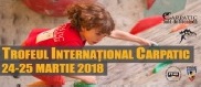 Carpatic International Climbing Trophy, Bucharest, 24-25 March