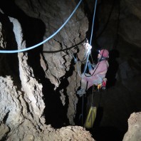 Jaskinia CL3, Studnia X - fot. Agata Klewar