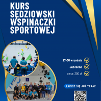 Kurs sędziowski wspinaczki sportowej 2024