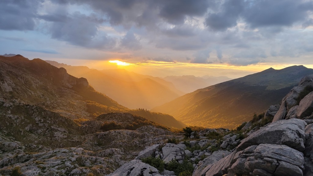Kolejny piękny zachód słońca, fot. Adam Łada (Prokletije 2025)