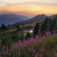 Randomowy zachód, fot. Adam Łada (Prokletije 2025)